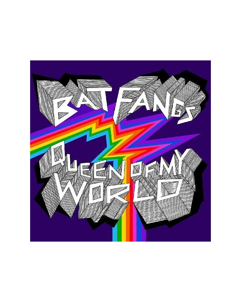 Bat Fangs Queen Of My World (Yellow Vinyl) Vinyl Record $4.80 Vinyl