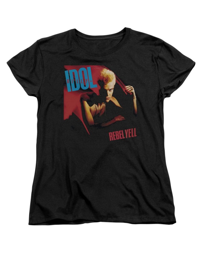 Billy Idol Women's Shirt | REBEL YELL Ladies Tee $9.00 Shirts