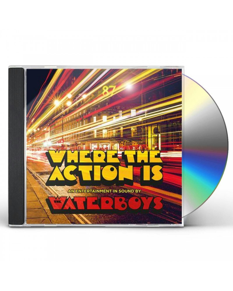The Waterboys WHERE THE ACTION IS CD $7.42 CD