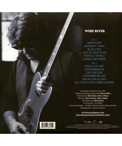Steve Miller Band LP - Wide River (incl. mp3) (180g) (Vinyl) $16.73 Vinyl