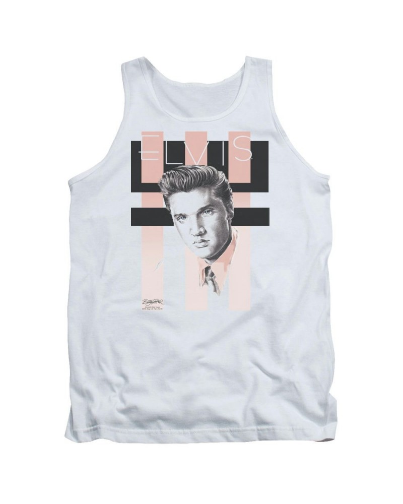 Elvis Presley Tank Top | RETRO Sleeveless Shirt $7.38 Shirts
