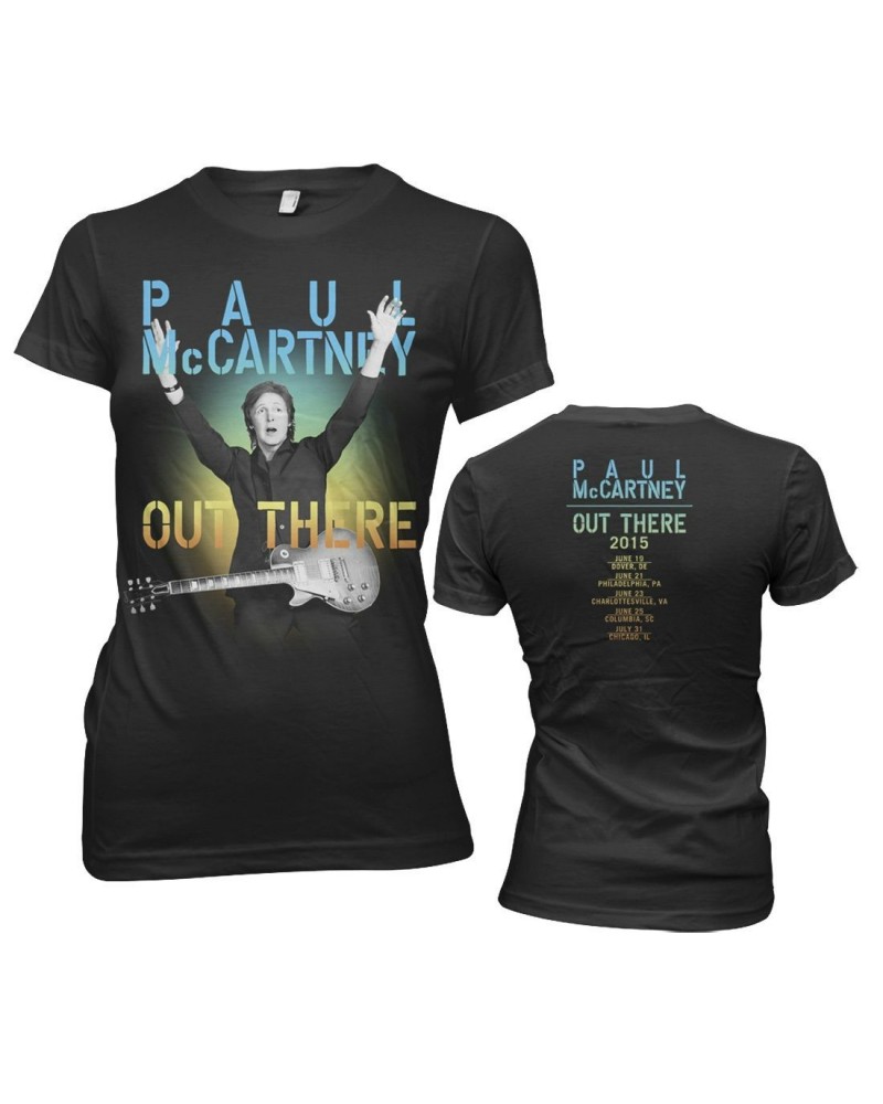 Paul McCartney Back Light Juniors Tee $12.40 Shirts