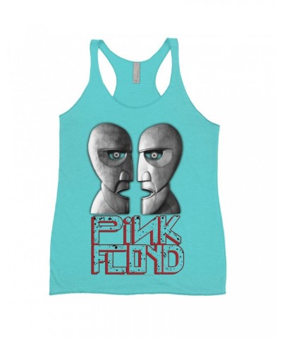 Pink Floyd Ladies' Tank Top | Bold Colorful Division Bell Image Shirt $8.69 Shirts