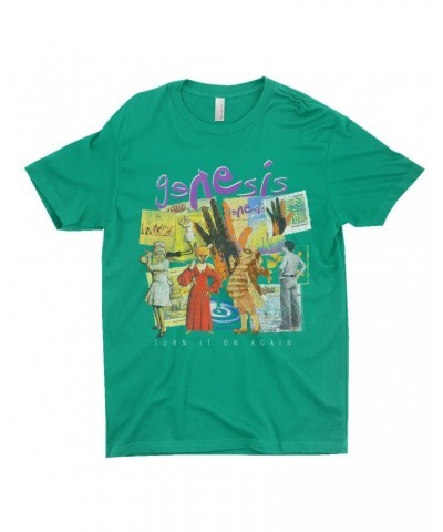 Genesis T-Shirt | Ultimate Album Collage Distressed Shirt $7.98 Shirts