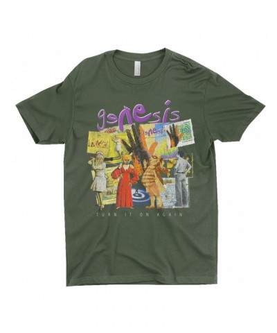 Genesis T-Shirt | Ultimate Album Collage Distressed Shirt $7.98 Shirts