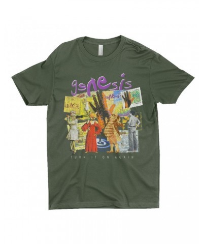 Genesis T-Shirt | Ultimate Album Collage Distressed Shirt $7.98 Shirts