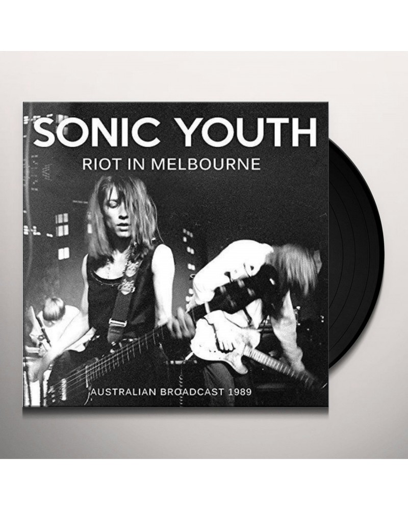 Sonic Youth RIOT IN MELBOURNE Vinyl Record $17.28 Vinyl