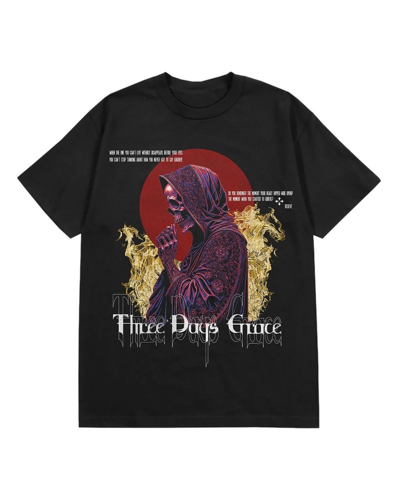Three Days Grace EXPLOSIONS Reaper 2023 Tour Tee $16.80 Shirts
