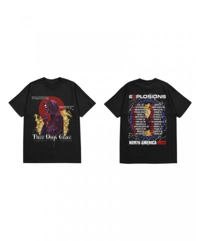 Three Days Grace EXPLOSIONS Reaper 2023 Tour Tee $16.80 Shirts