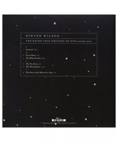 Steven Wilson Raven That Refused to Sing Vinyl Record $22.05 Vinyl