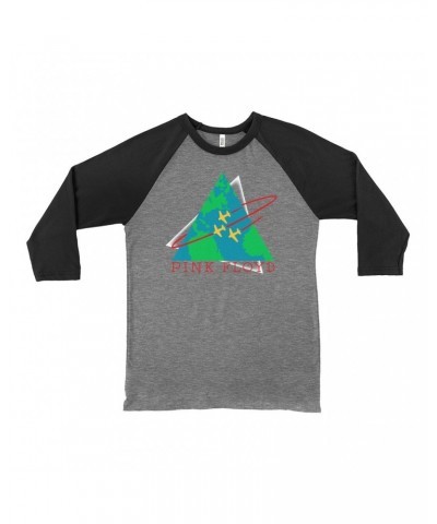 Pink Floyd 3/4 Sleeve Baseball Tee | Learning To Fly Concert Logo Shirt $11.68 Shirts