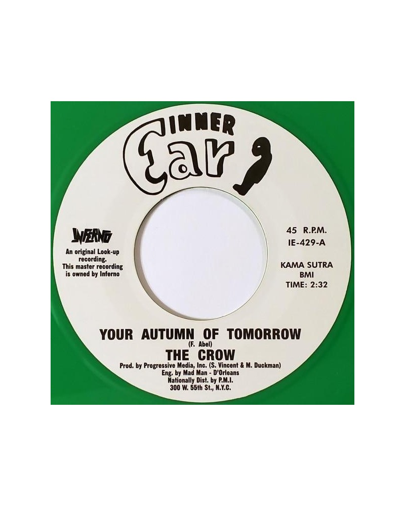 The Crow YOUR AUTUMN OF TOMORROW/UNCLE FUNK Vinyl Record $7.40 Vinyl