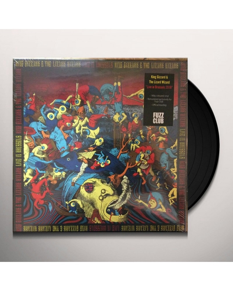 King Gizzard & The Lizard Wizard LIVE IN BRUSSELS 19 Vinyl Record $15.98 Vinyl