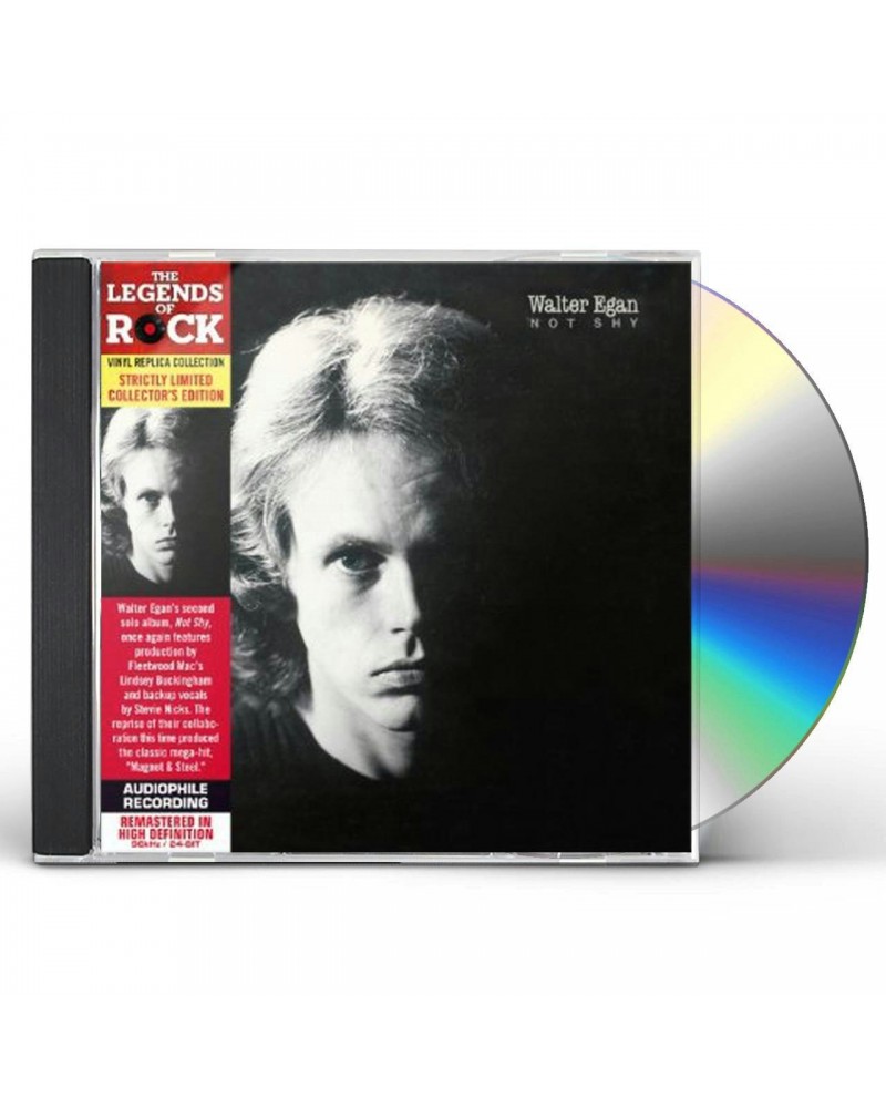 Walter Egan NOT SHY CD $6.50 CD