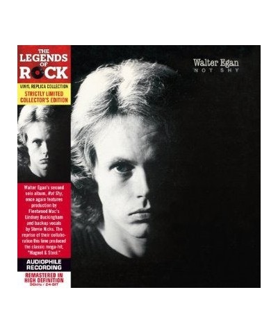 Walter Egan NOT SHY CD $6.50 CD