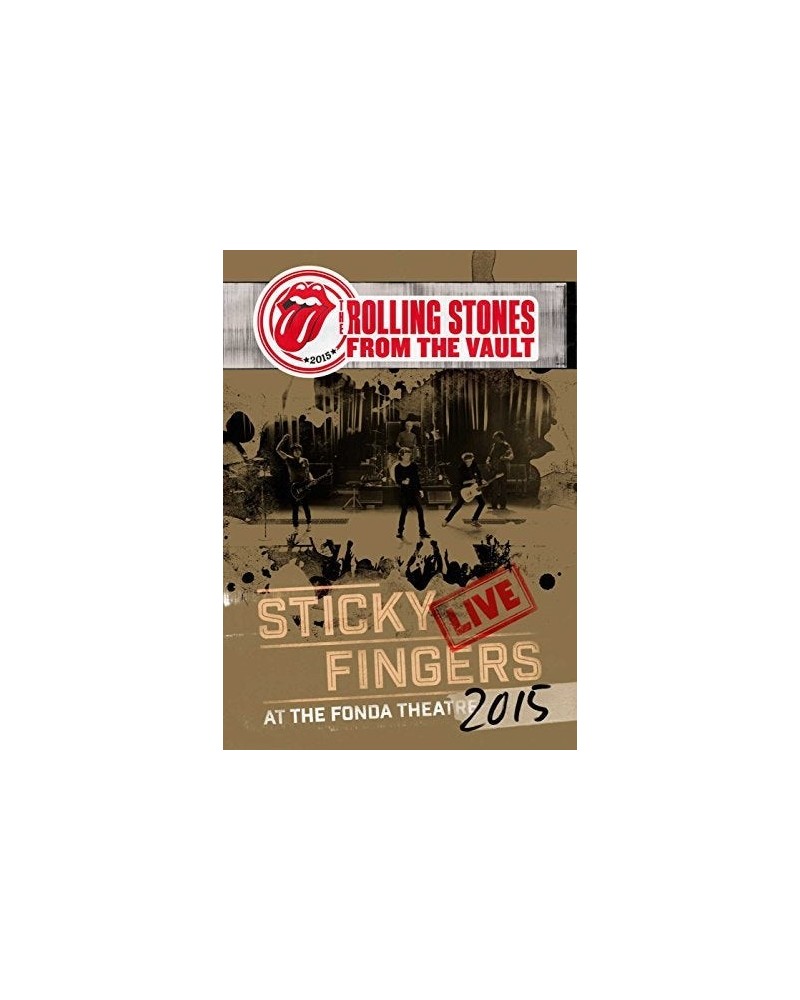 The Rolling Stones FTV: STICKY FINGERS LIVE AT FONDA THEATRE DVD $6.20 Videos