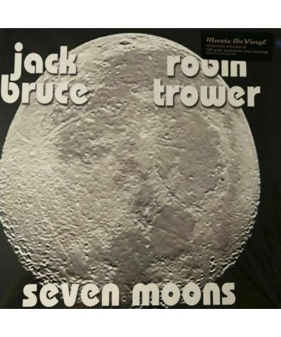 Jack Bruce / Robin Trower SEVEN MOONS Vinyl Record - 180 Gram Pressing $29.16 Vinyl