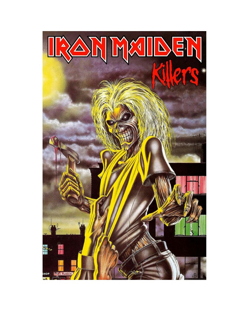 Iron Maiden Textile Poster - Iron Maiden Killers (Fáni) $18.22 Decor