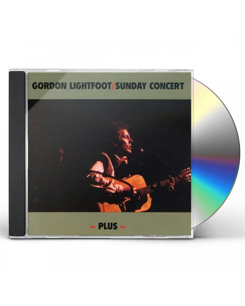 Gordon Lightfoot SUNDAY CONCERT PLUS CD $9.00 CD