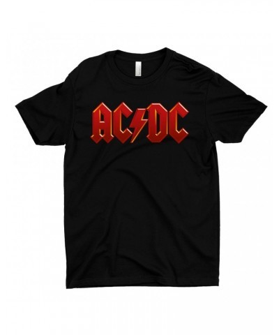 AC/DC T-Shirt | Classic Red and Yellow Logo Shirt $9.23 Shirts