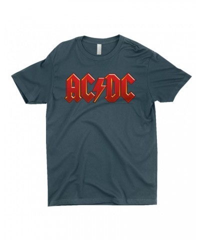 AC/DC T-Shirt | Classic Red and Yellow Logo Shirt $9.23 Shirts