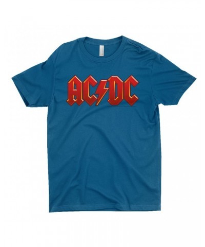 AC/DC T-Shirt | Classic Red and Yellow Logo Shirt $9.23 Shirts