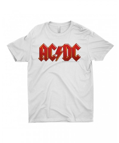 AC/DC T-Shirt | Classic Red and Yellow Logo Shirt $9.23 Shirts