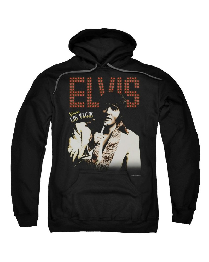 Elvis Presley Hoodie | VIVA STAR Pull-Over Sweatshirt $9.60 Sweatshirts
