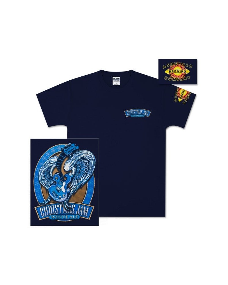 Warren Haynes 2009 Xmas Jam White Ale Logo T-Shirt $3.40 Shirts