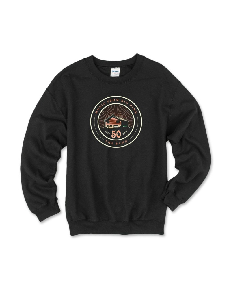 The Band Music From Big Pink Anniversary Crew Neck Sweatshirt $4.48 Sweatshirts