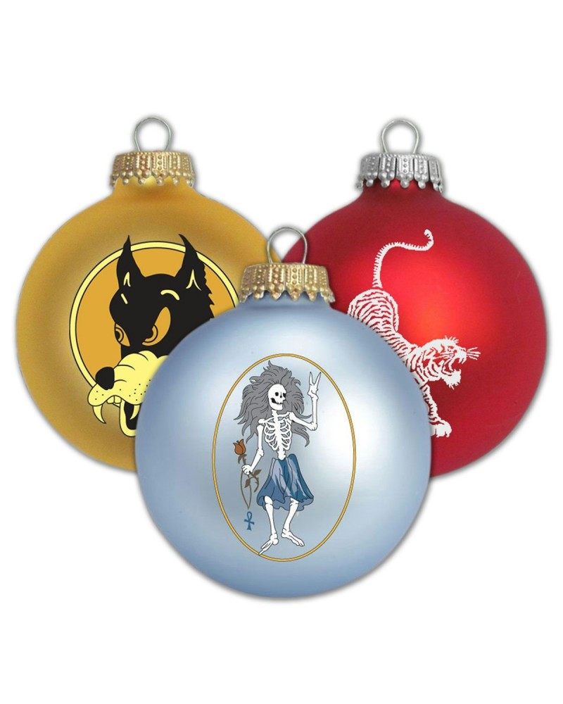 Jerry Garcia Ornaments (Bundle of Three) $17.64 Decor