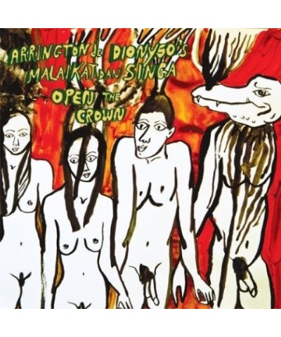 Arrington De Dionyso's Malaikat Dan Singa OPEN THE CROWN CD $4.50 CD
