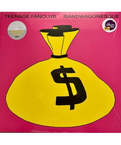 Teenage Fanclub BANDWAGONESQUE (TRANSPARENT YELLOW) Vinyl Record $20.40 Vinyl
