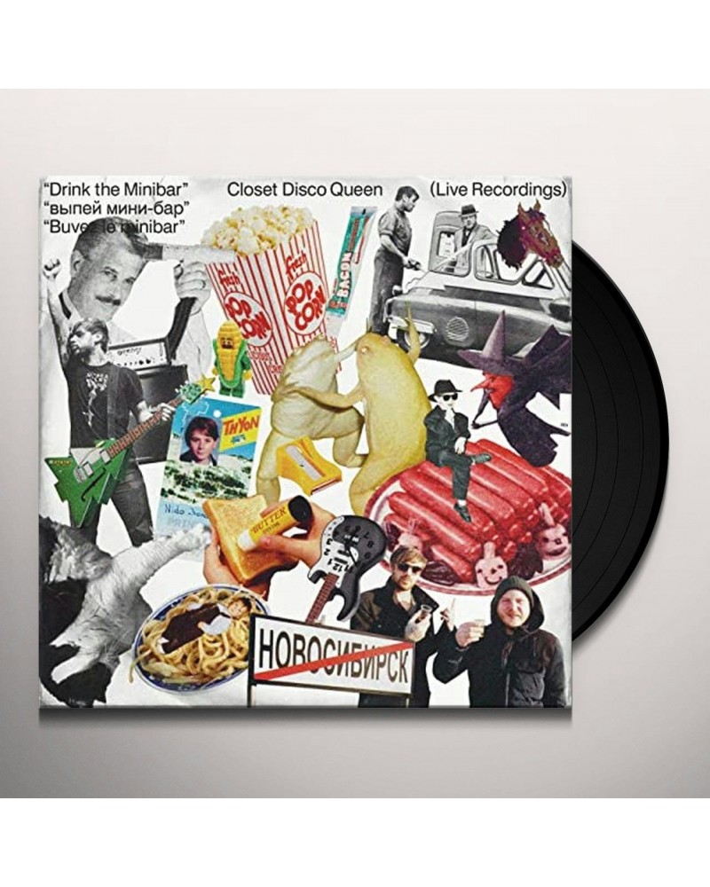 Closet Disco Queen DRINK THE MINIBAR: LIVE RECORDINGS Vinyl Record $16.75 Vinyl