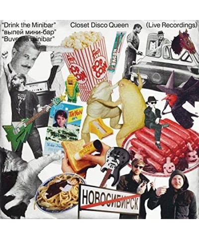 Closet Disco Queen DRINK THE MINIBAR: LIVE RECORDINGS Vinyl Record $16.75 Vinyl