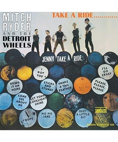 Mitch Ryder and The Detroit Wheels Take A Ride Vinyl Record $8.81 Vinyl