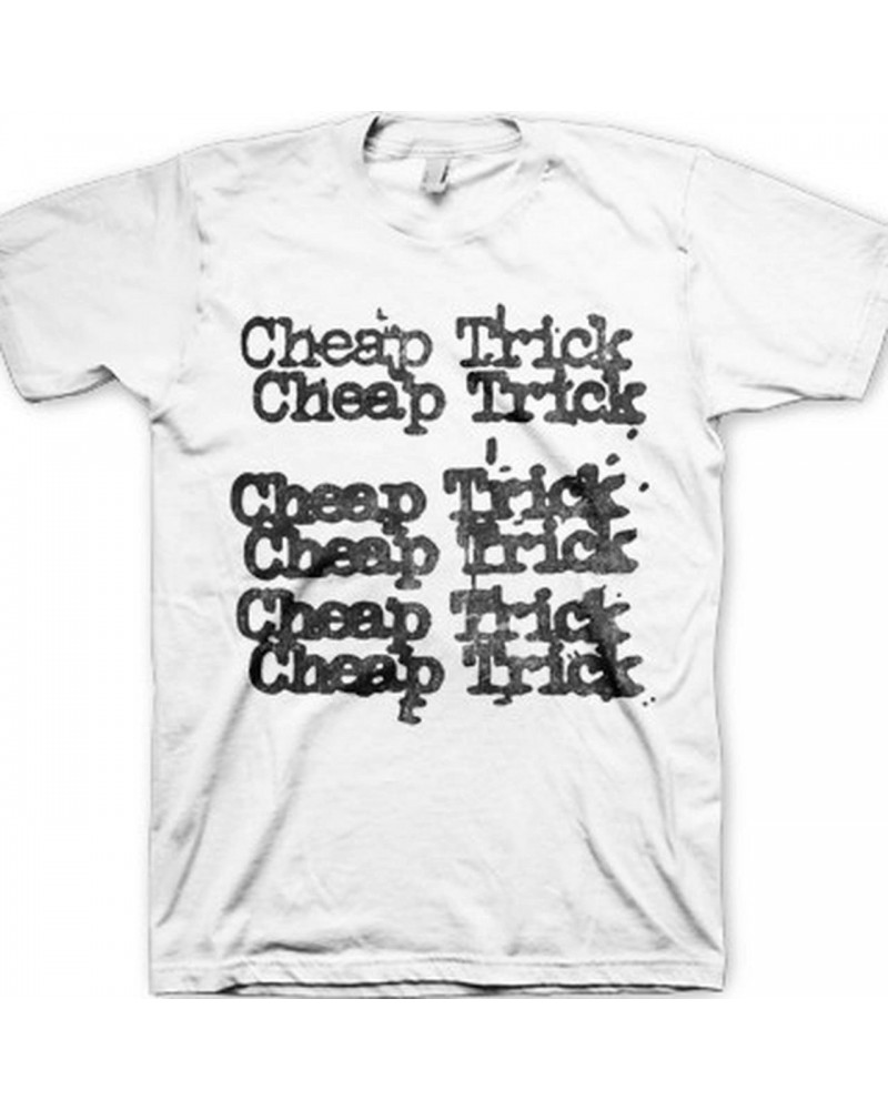 Cheap Trick "Stacked Logo" T-Shirt $6.98 Shirts