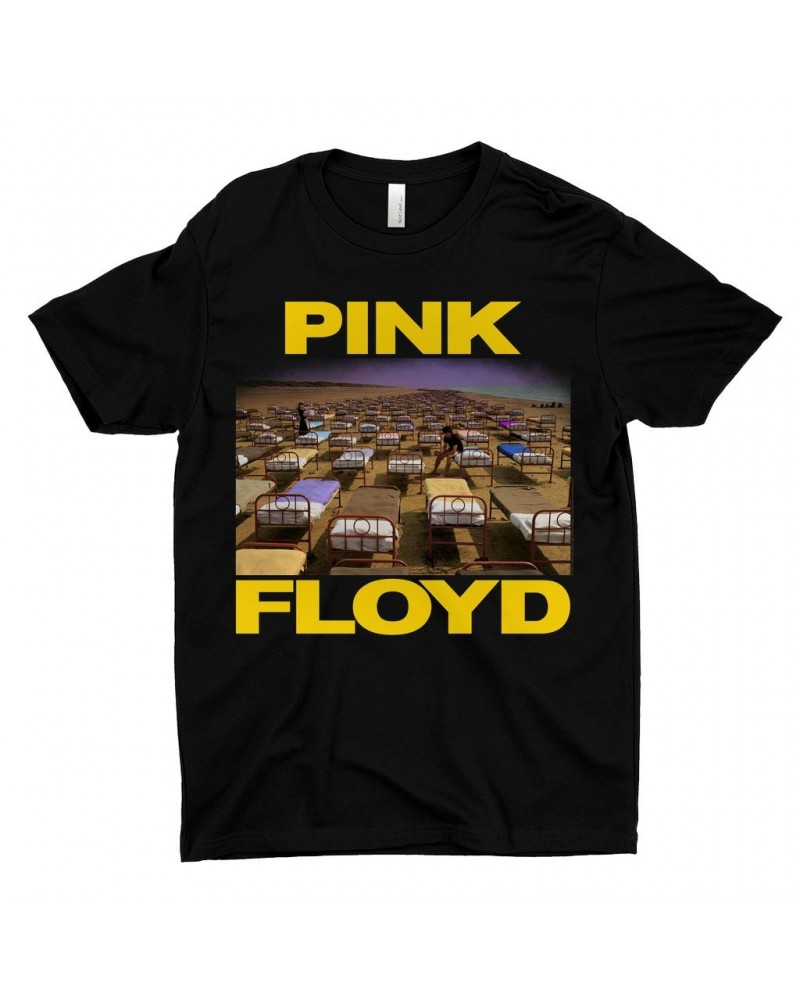 Pink Floyd T-Shirt | A Momentary Lapse of Reason Beds Yellow Logo Shirt $8.48 Shirts