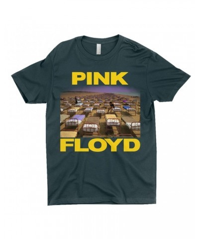 Pink Floyd T-Shirt | A Momentary Lapse of Reason Beds Yellow Logo Shirt $8.48 Shirts