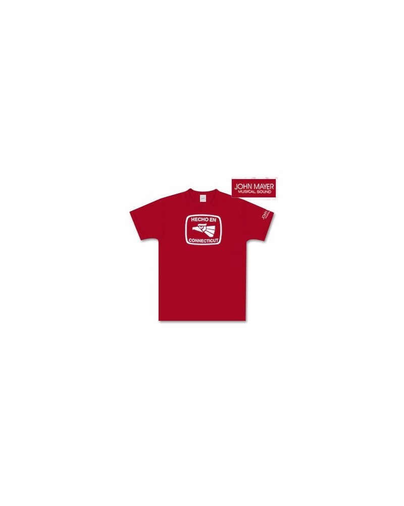 John Mayer Hecho En Connecticut T-Shirt $10.56 Shirts
