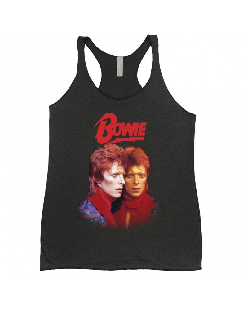 David Bowie Ladies' Tank Top | Bowie New York City Shirt $12.45 Shirts