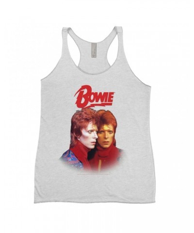 David Bowie Ladies' Tank Top | Bowie New York City Shirt $12.45 Shirts