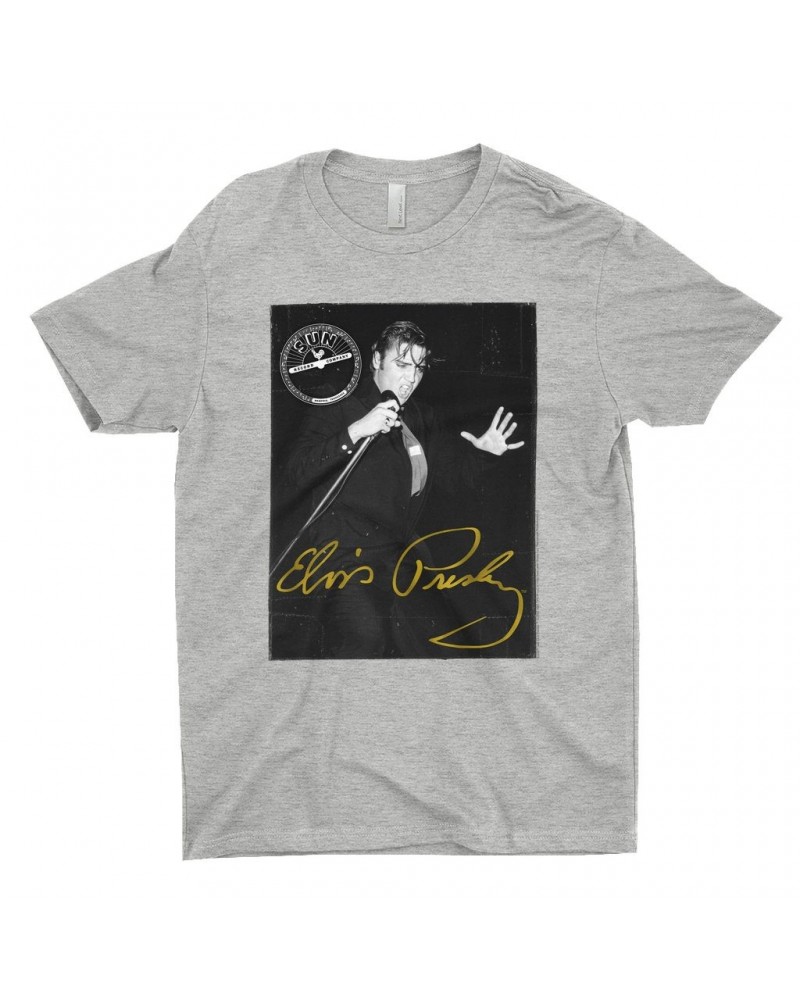 Elvis Presley T-Shirt | Portrait Live Shirt $11.48 Shirts