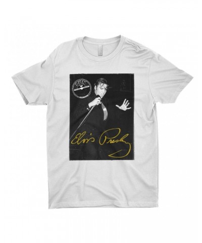 Elvis Presley T-Shirt | Portrait Live Shirt $11.48 Shirts