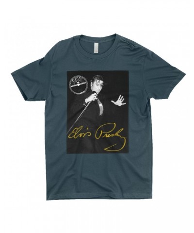 Elvis Presley T-Shirt | Portrait Live Shirt $11.48 Shirts