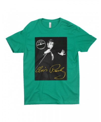 Elvis Presley T-Shirt | Portrait Live Shirt $11.48 Shirts