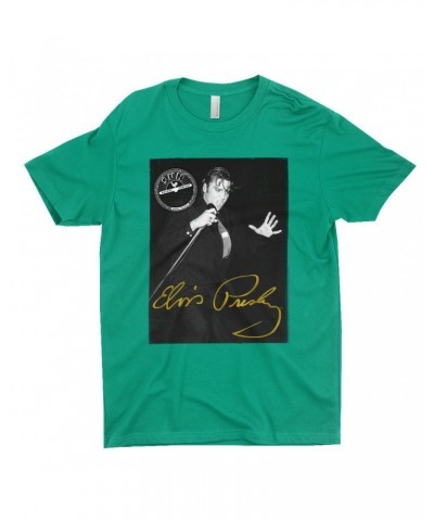 Elvis Presley T-Shirt | Portrait Live Shirt $11.48 Shirts