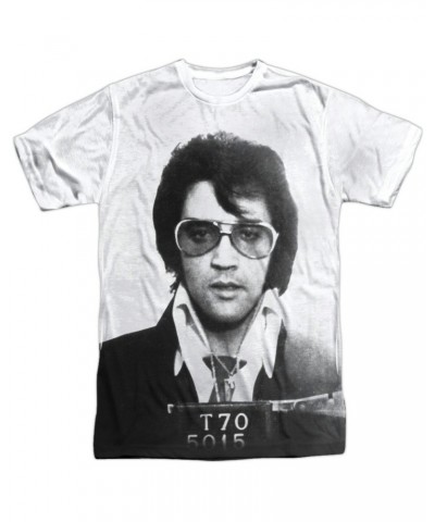 Elvis Presley Shirt | MUGSHOT (FRONT/BACK PRINT) Tee $9.00 Shirts