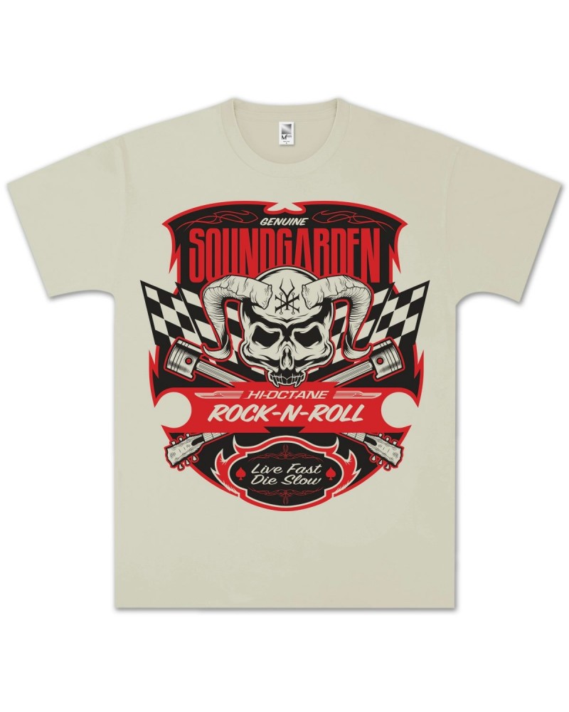 Soundgarden Racer Flags Skull T-Shirt $10.35 Shirts