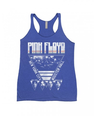 Pink Floyd Ladies' Tank Top | NYC LIVE In Concert 4th Of July Distressed Shirt $13.03 Shirts
